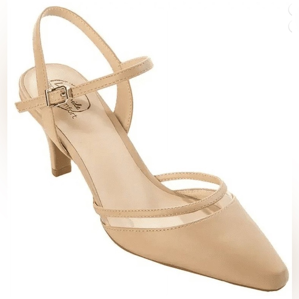 Life Stride Simply Comfort Kristin Strappy Heel in Moongold (Gold) - Size 8.5